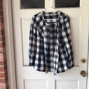 Duluth Trading Co plaid shirt
